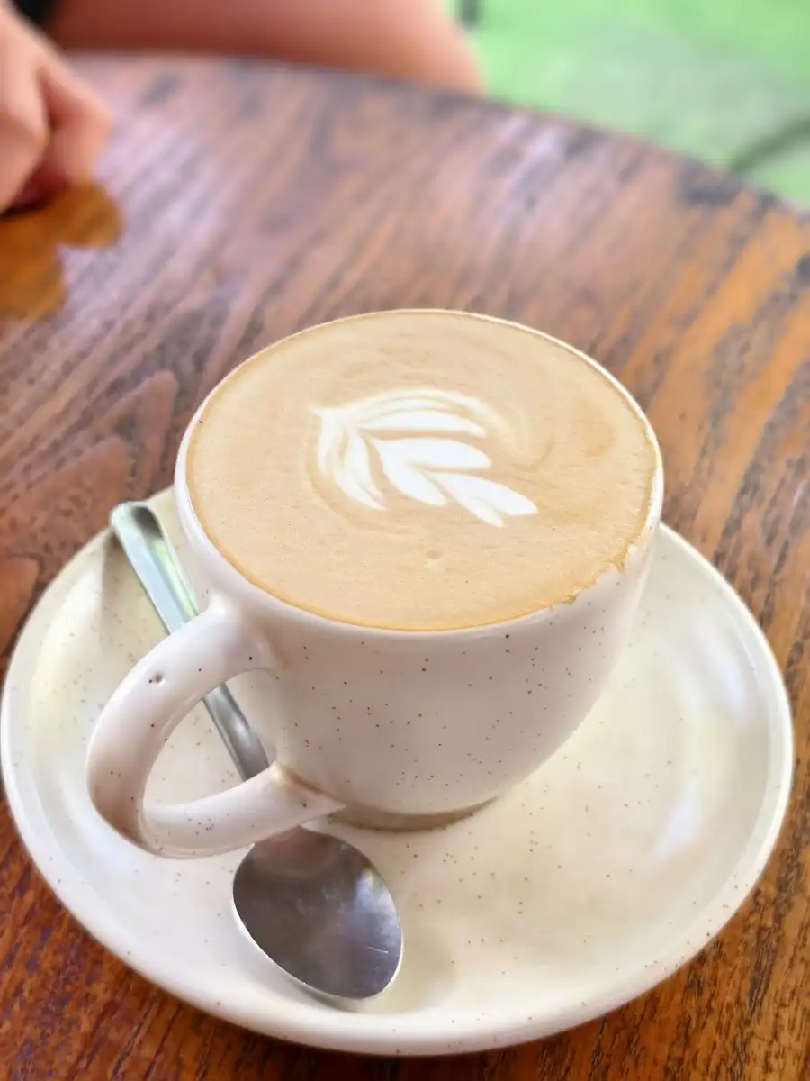 A coffee at Three Steps Coffee near Uluwatu Temple